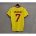 Liverpool 85/86 Away Yellow Soccer Jersey